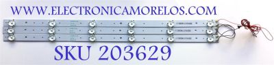 KIT DE LEDS PARA TV SUMMIT / NUMERO DE PARTE LGL2836-ES-100 / C241252 / 20150420-PHL-BZ-3-F5-LH530HHK03-2-14 / PANEL ST2751A02-1 VER.2.2 / MODELO LE2836